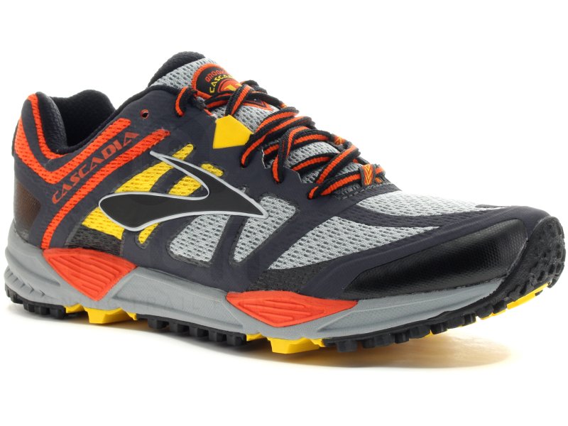 Brooks Cascadia 11 M homme Gris/argent pas cher