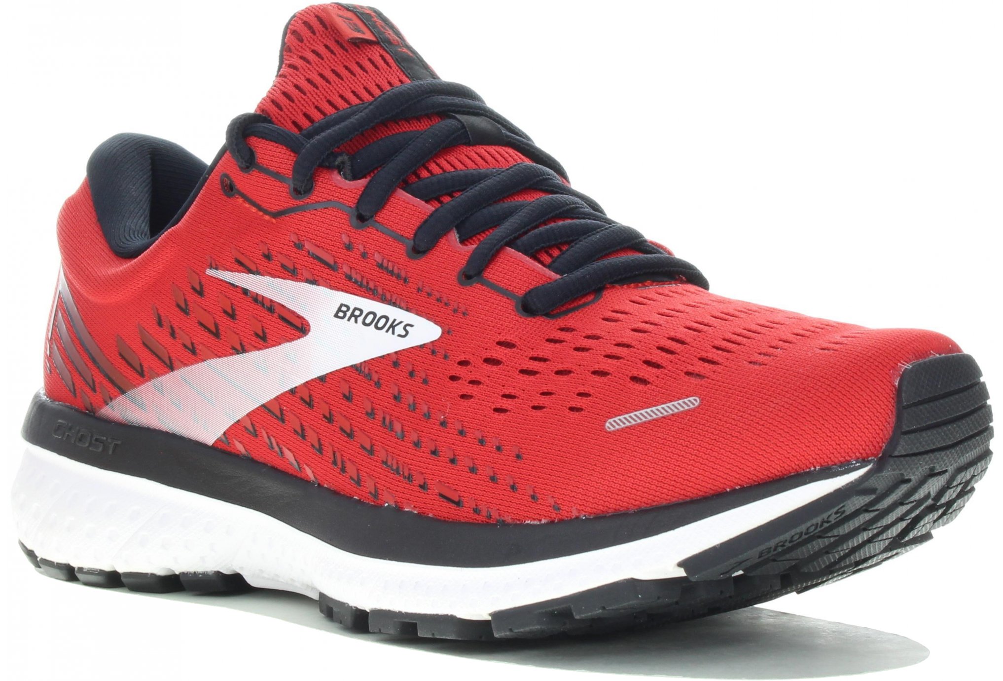 Brooks Ghost 13 M homme Rouge pas cher