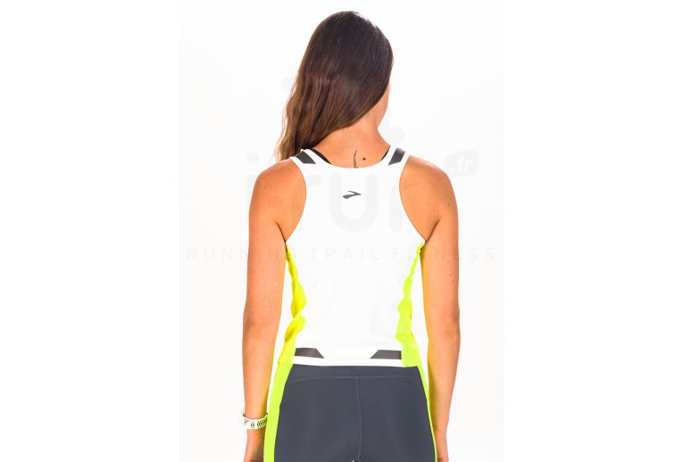 Brooks camiseta de tirantes Run Visible Back-to-Front
