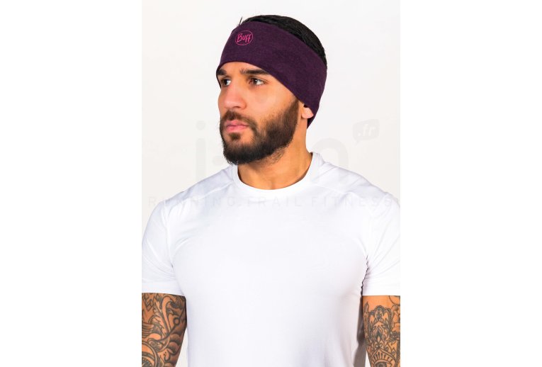 Buff 2L Midweight Merino Wool Solid Deep Purple