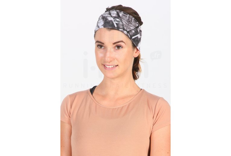 Buff cinta para el pelo Coolnet UV+ Headband Jungle Grey