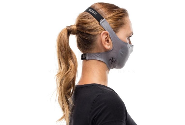 Buff Masque Filtrant Solid Grey Sedona