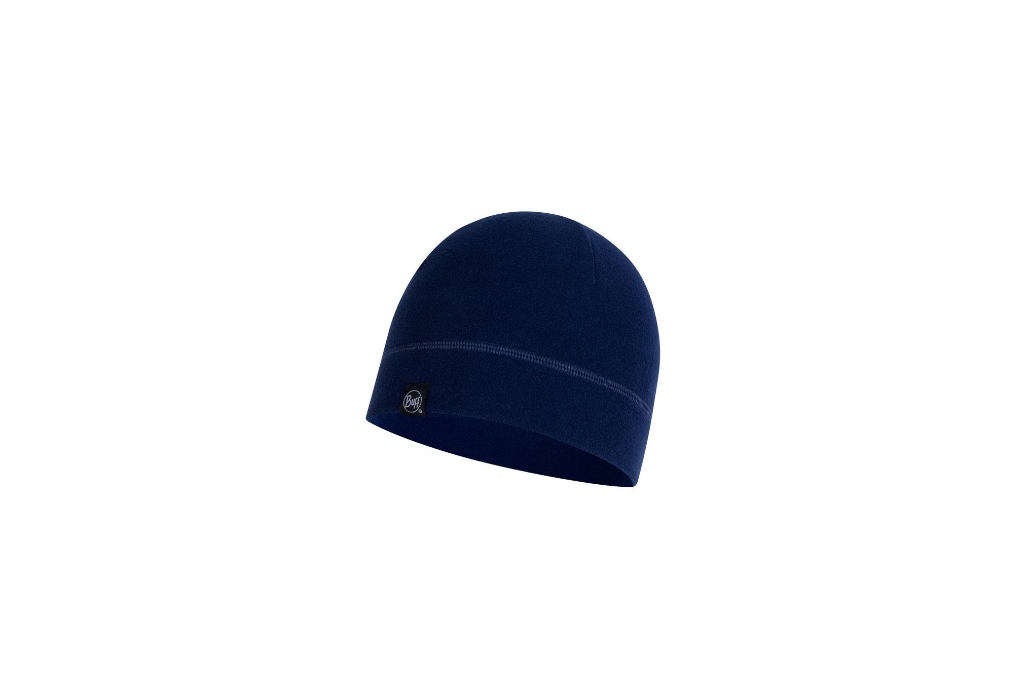 Buff Polar Solid Night Blue Bonnets / Gants