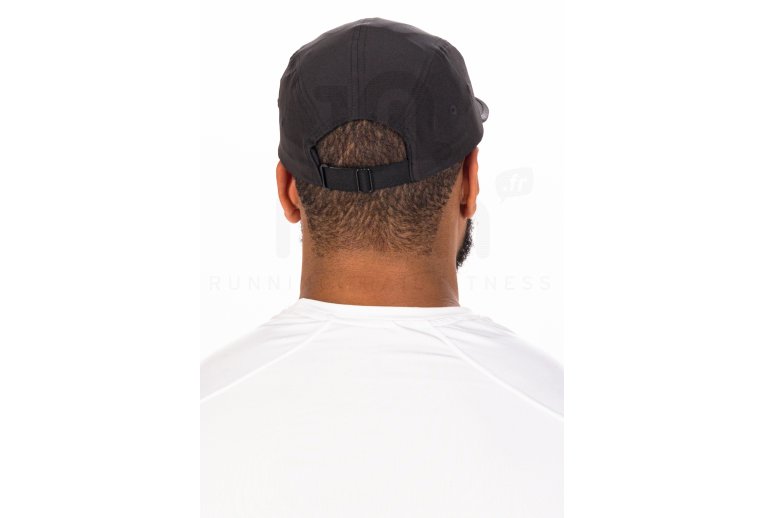 Buff Run Cap R-Solid Black