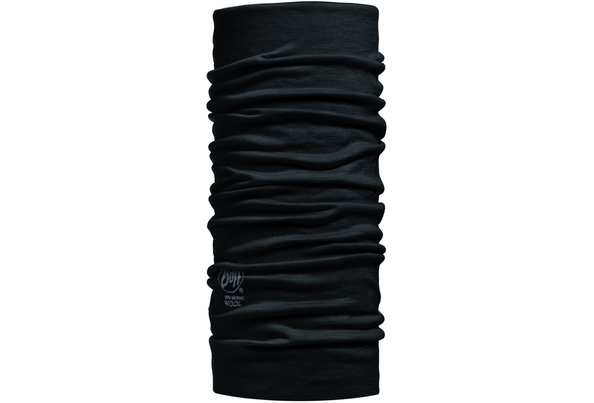 Buff Tour de cou Wool Uni Black Tours de cou