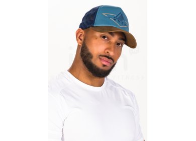 Buff Trucker Cap Brak Stone Blue homme 