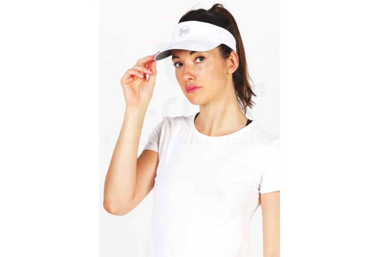 Buff Visor R-Solid White