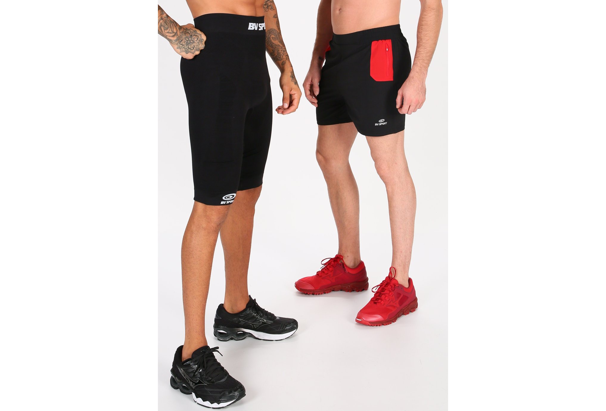BV Sport Pack cuissard CSX + short Racing M vêtement running homme