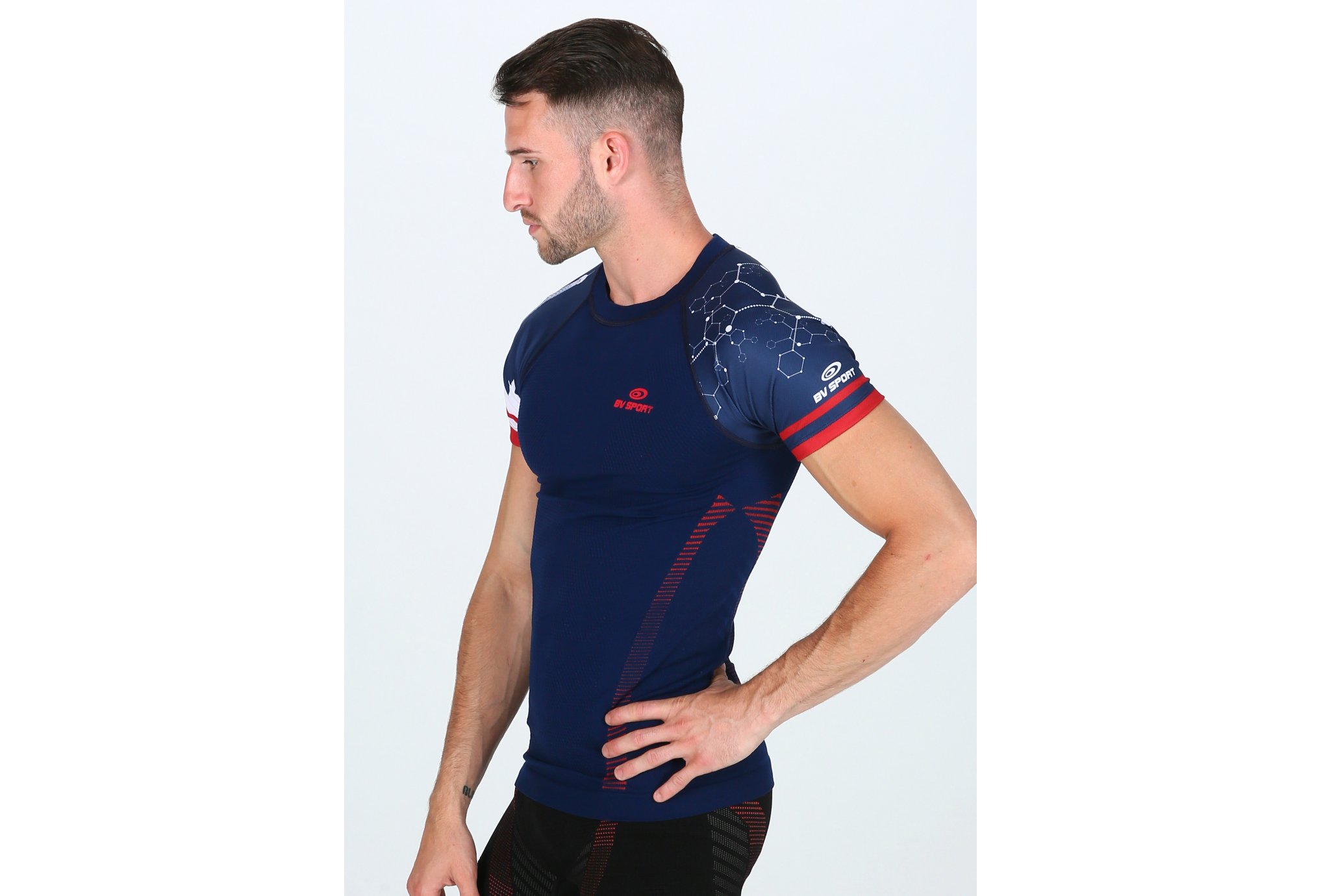 T-shirt RTECH EVO2 bleu marine