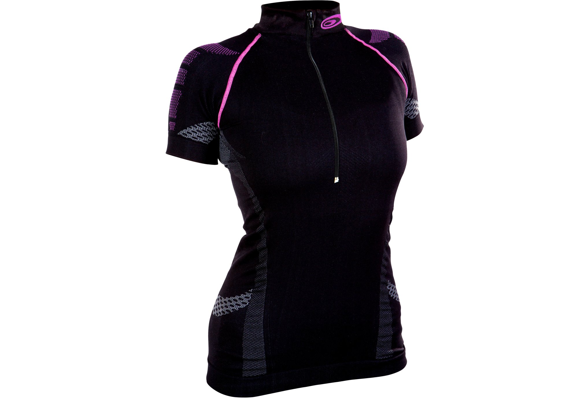 BV Sport Tee-shirt Nature3R 1/2 zip W Diététique Vêtements femme