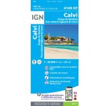 Carte IGN Calvi 4149OT