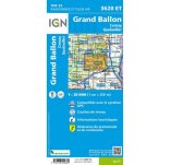 Carte IGN Grand Ballon 3620ET