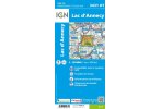 Carte IGN Lac d'Annecy 3431OT