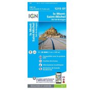 Carte IGN Le Mont-Saint-Michel 1215OT