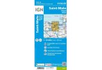 Carte IGN Saint-Malo 1116ET