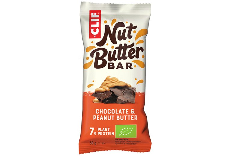 Clif Nussbutter Schokolade und Erdnussbutter