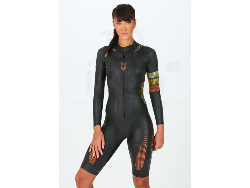 Colting Swimrun Wetsuit Sr02 Plus W Femme Noir Pas Cher