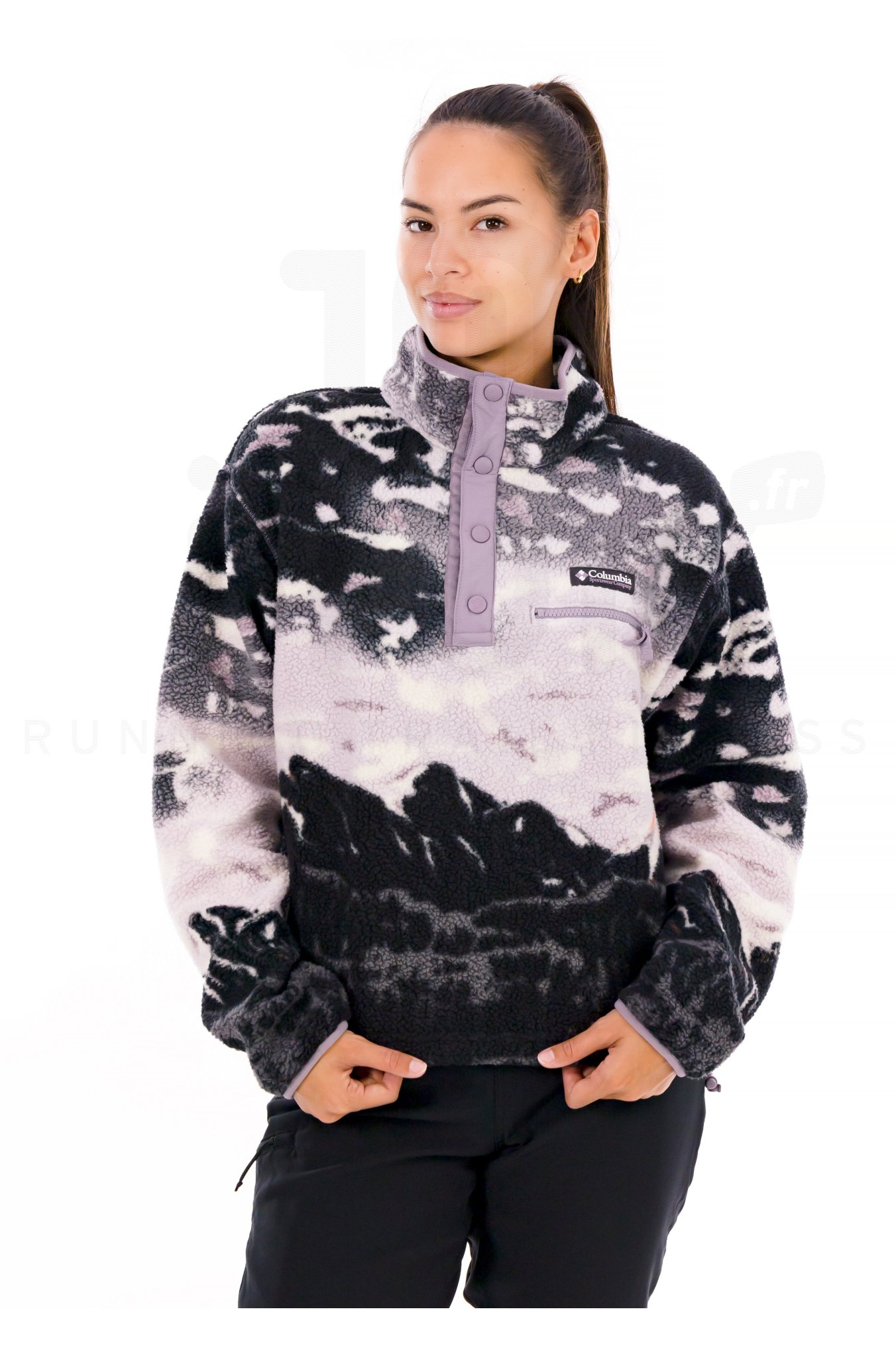 Columbia Helvetia II Printed Cropped Damen