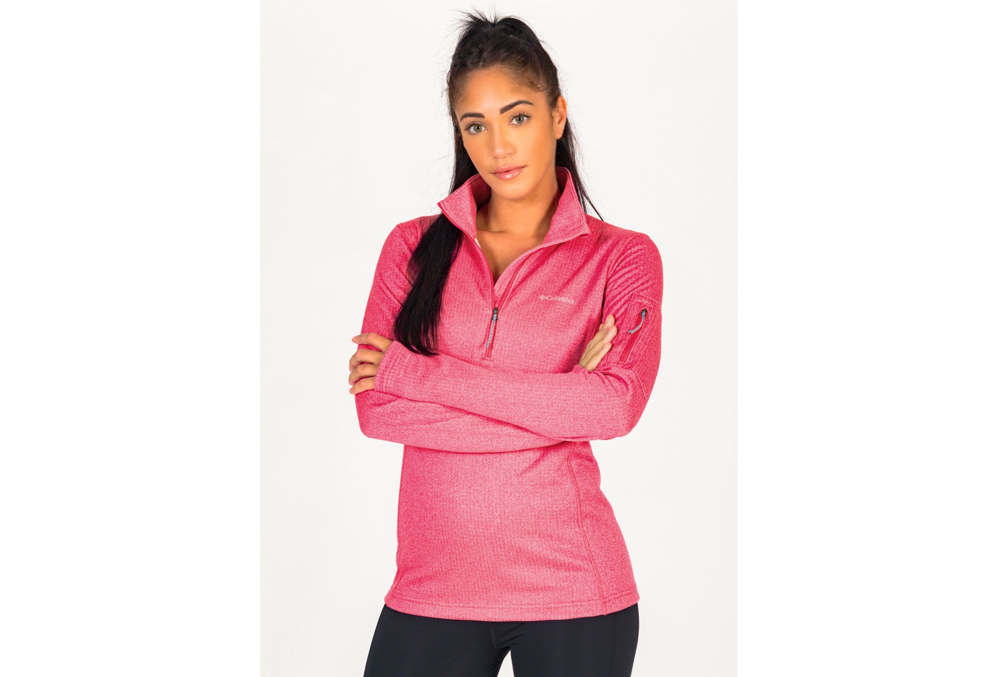 Columbia Park View Grid Fleece W vêtement running femme