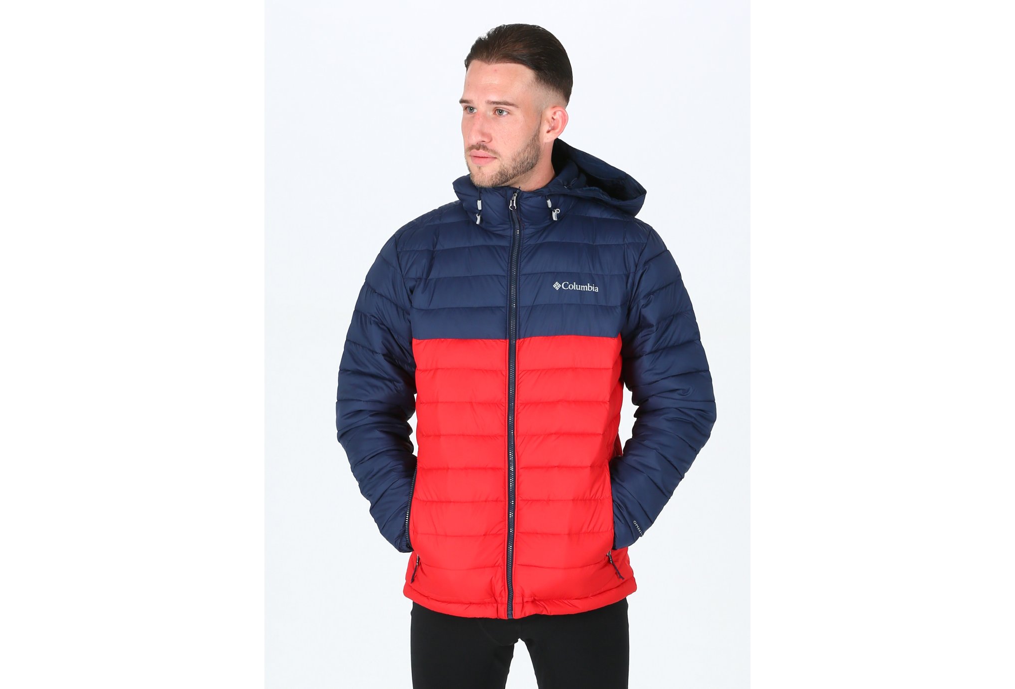 Columbia Powder Lite Hooded M vêtement running homme
