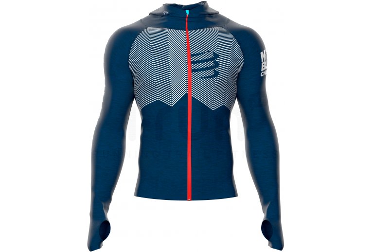 Compressport 3D Thermo Seamless Hoodie Mont Blanc 2018 M