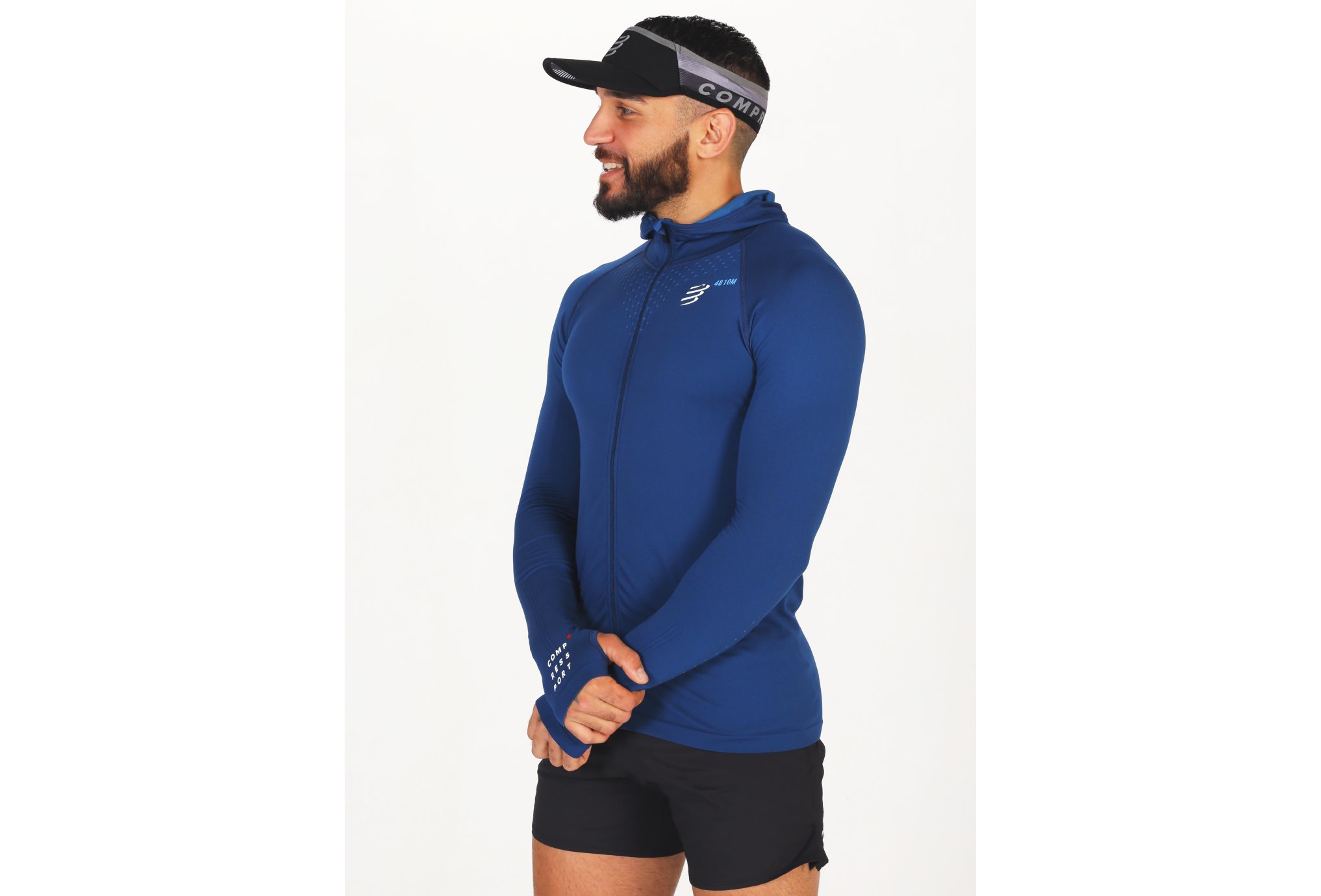 Compressport 3D Thermo Seamless Mont Blanc 2021 M vêtement running homme