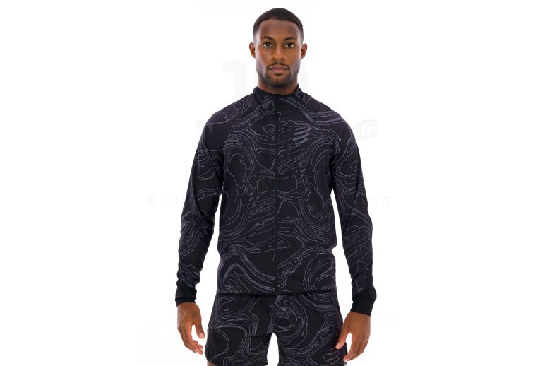 Compressport chaqueta Hurricane Windproof Aurora