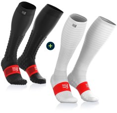 Compressport Pack Full Socks Detox Recovery + Full Socks Oxygen