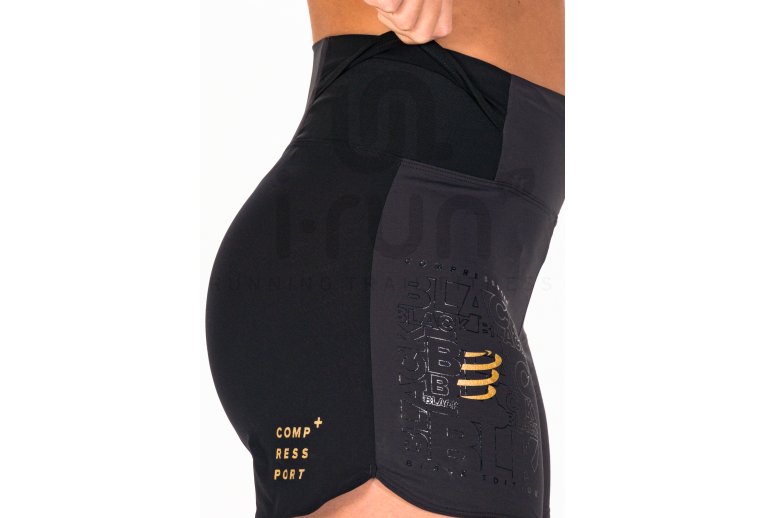 Compressport pantal�n corto Performance Overshort  Black Edition 2022