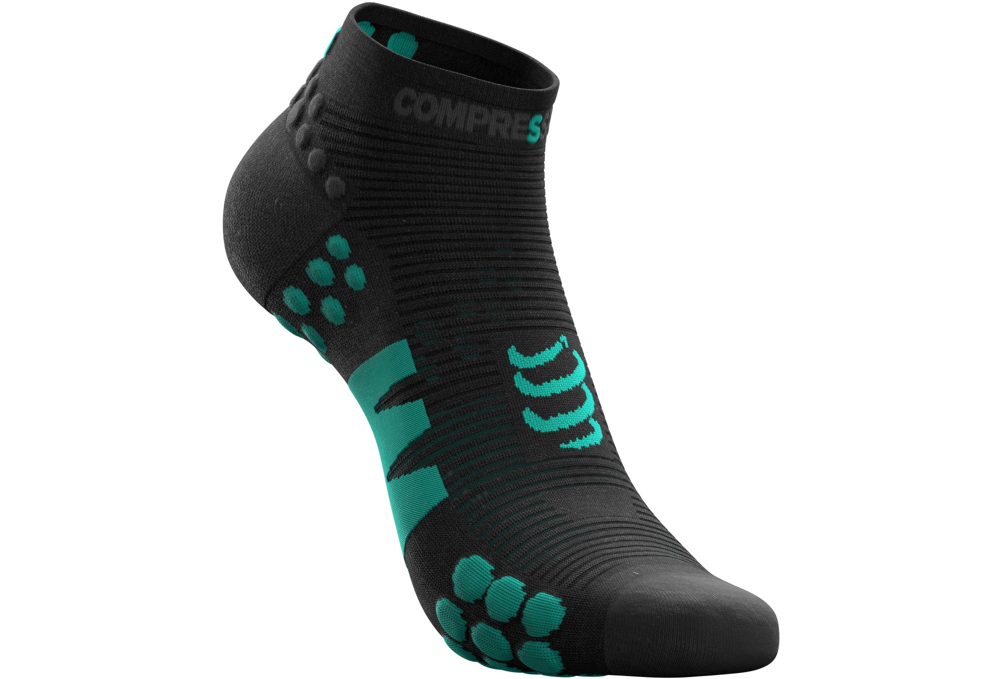 Compressport Pro Racing V 3.0 Run Low Black Edition 2021 Chaussettes