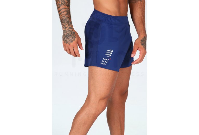 Compressport pantaln corto Racing Overshort Mont Blanc 2019