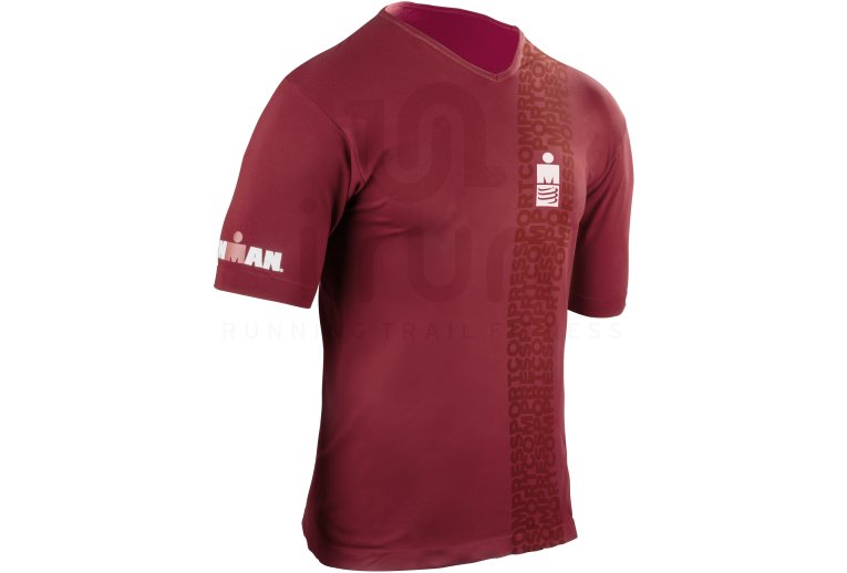 Camiseta De Fitness Manga Corta Para Niños Domyos 100 Rosado