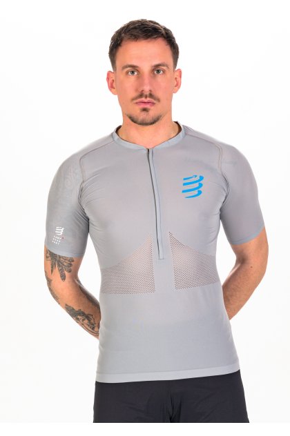 Camiseta de compresión de triatlón para hombre l Camiseta sin mangas  postural para triatlón de Compressport