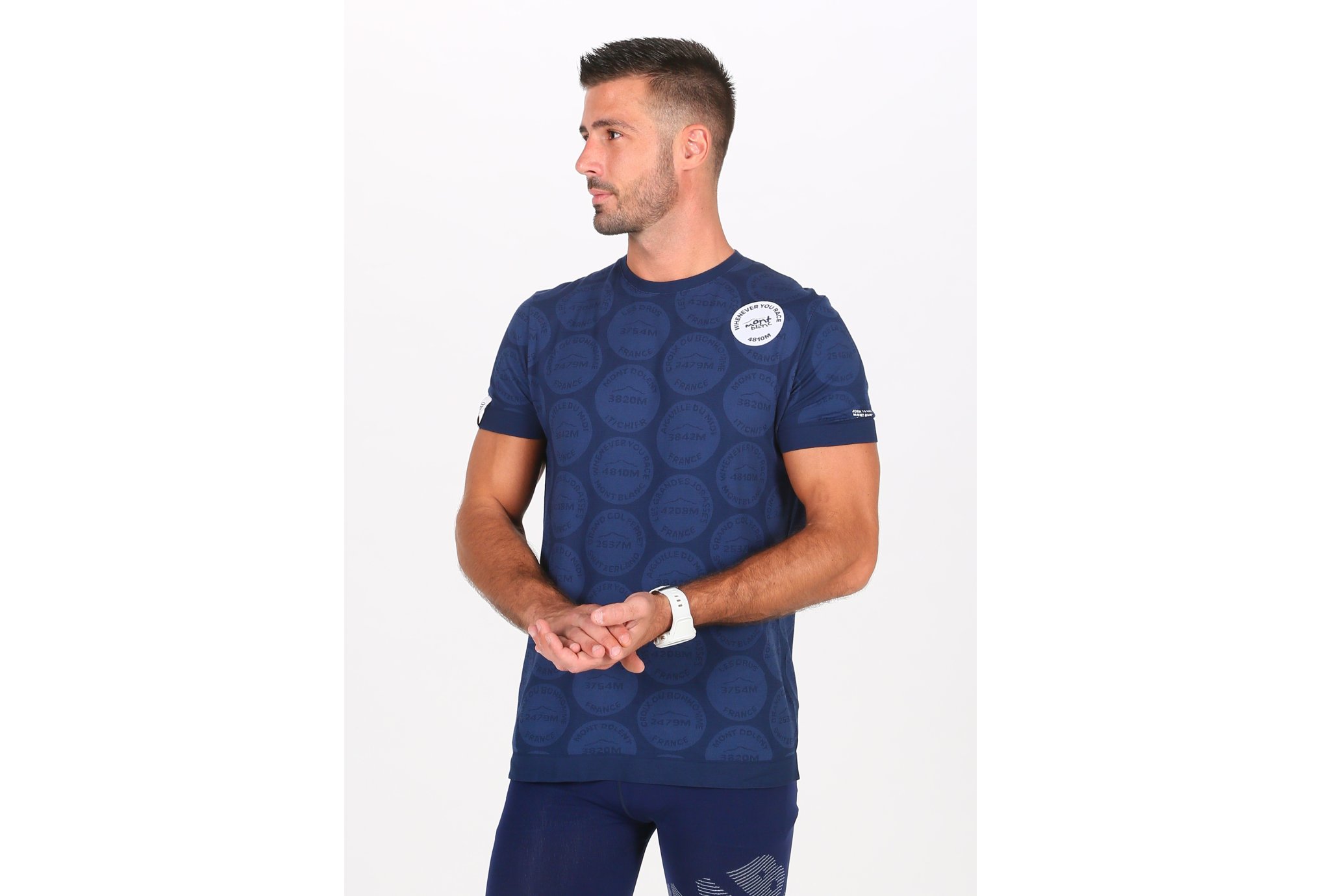 Compressport Training Badges Mont Blanc 2020 M vêtement running homme