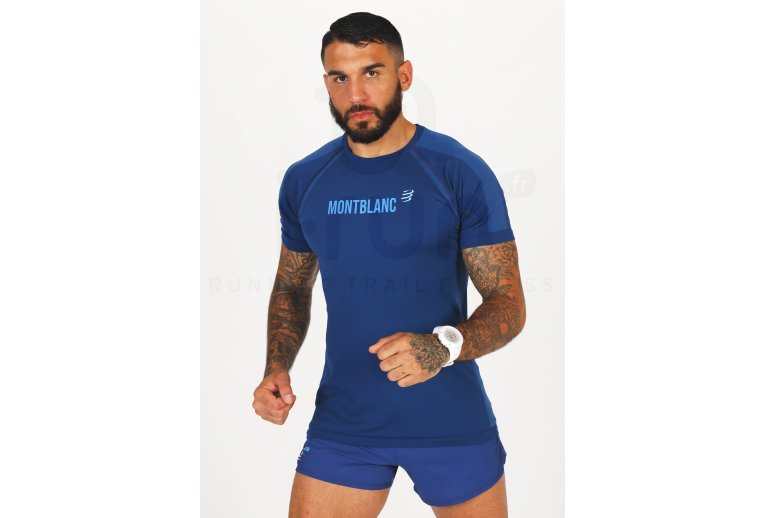 Compressport camiseta manga corta Training Mont Blanc 2021