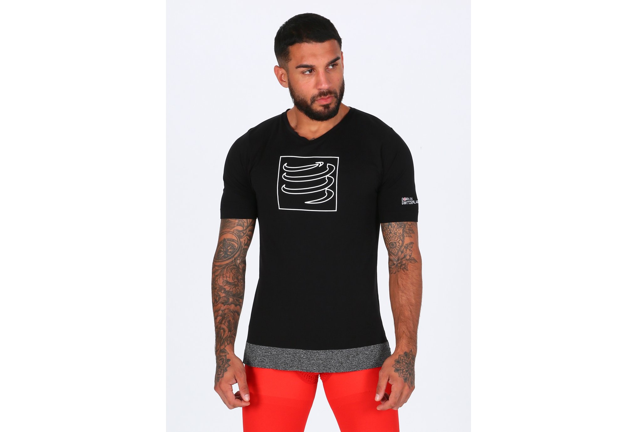 Compressport Training Tshirt M vêtement running homme