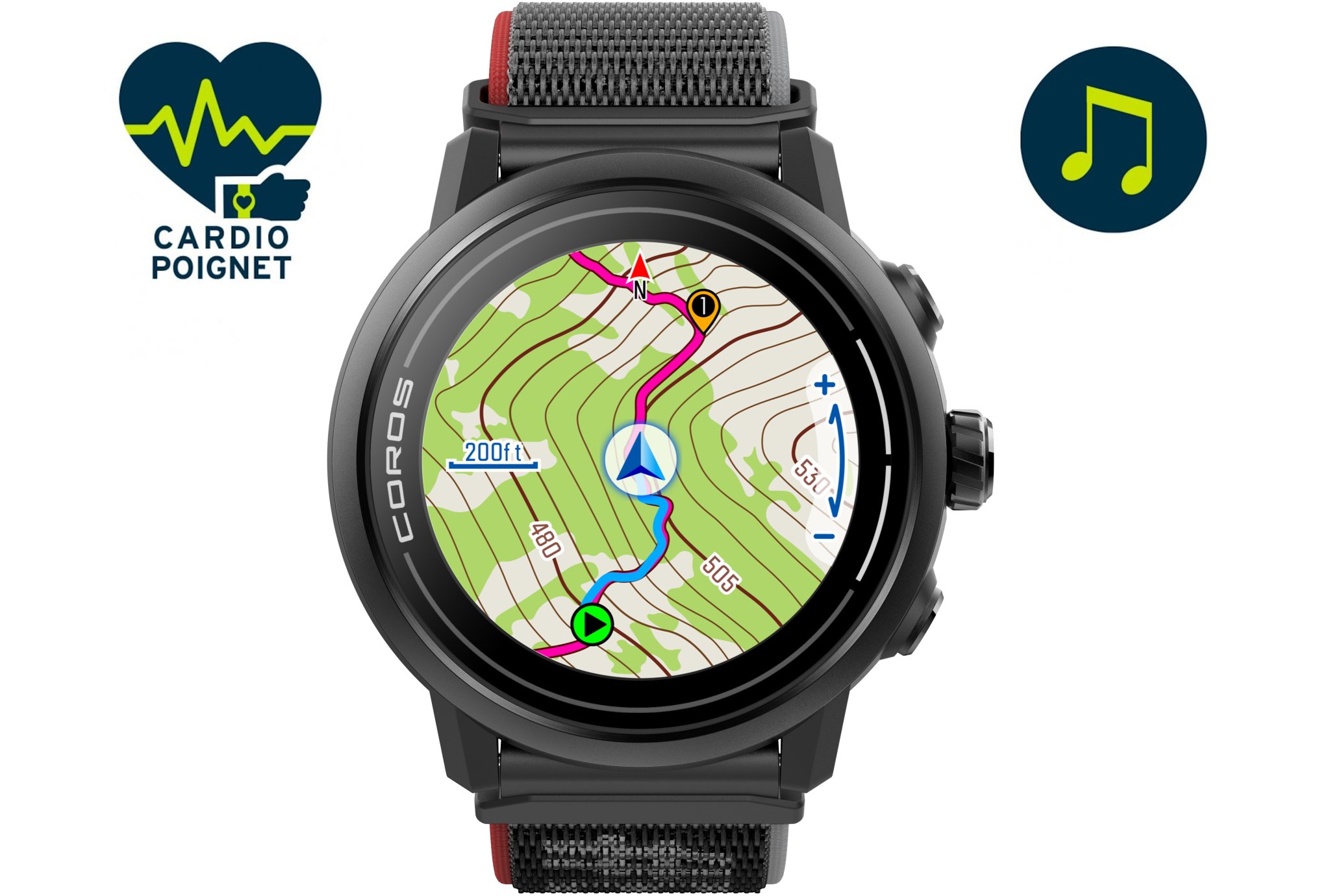 Garmin - Forerunner 735XT - Montre GPS Multisports avec Cardio Poignet  (Ecran : 1,23 pouces) - Noir/Gris : : Sports et Loisirs