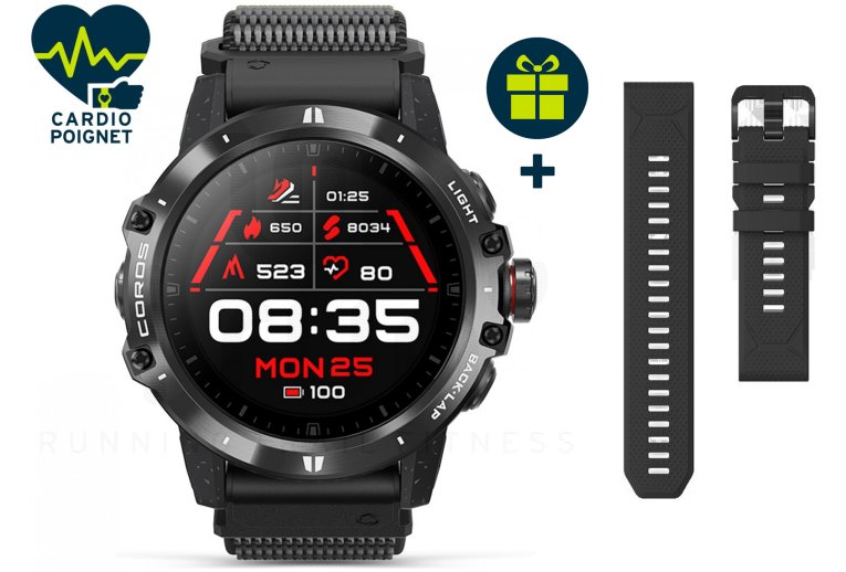 COROS Vertix Space Traveler et bracelet Vertix - 22 mm