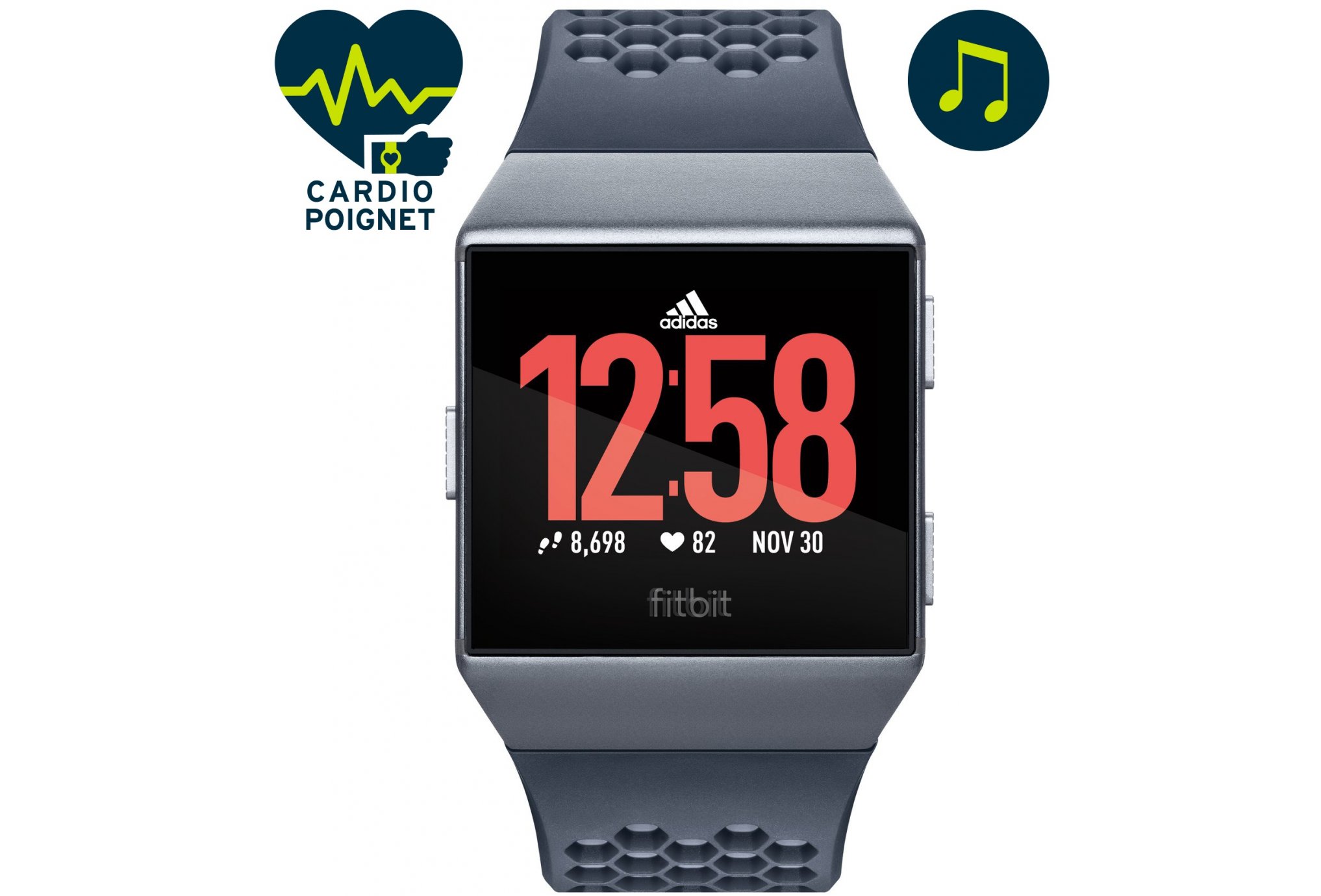 Fitbit Ionic édition adidas cardio-Gps