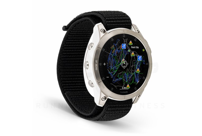 Garmin EPIX Gen 2 Sapphire Titanium - 47 mm + UltraFit 2 Nylonarmband 22 mm