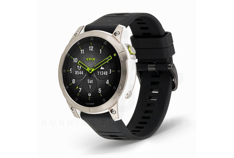Garmin EPIX Gen 2 Sapphire Titanium - 47 mm + QuickFit Silikonarmband 22 mm