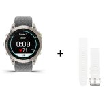 Garmin EPIX Gen 2 Sapphire Titane - 47 mm + bracelet nylon gris