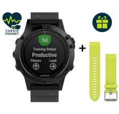 Garmin Fenix 5 GPS Multisport Sapphire + Bracelet QuickFit
