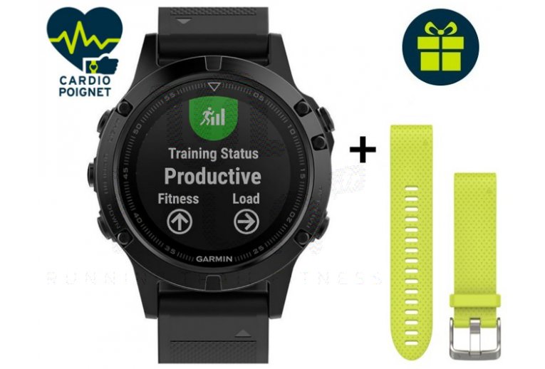 Garmin Reloj Fénix 5 Sapphire GPS Multisports en promoción