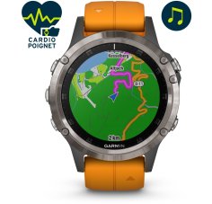 Garmin Fenix 5 Plus Silver Titane Sapphire