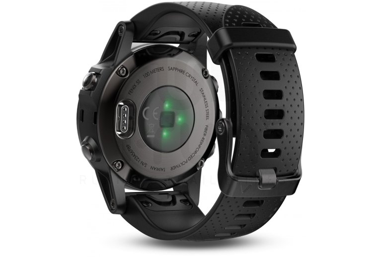 Garmin Reloj F�nix 5 S GPS Multisports Sapphire Black + correa de regalo