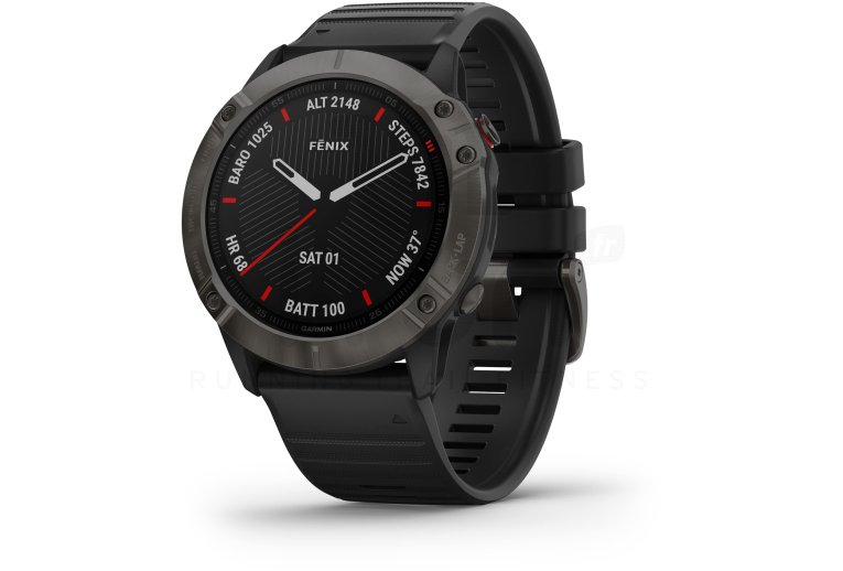 reloj gps con pulsómetro fenix 6x zafiro garmin