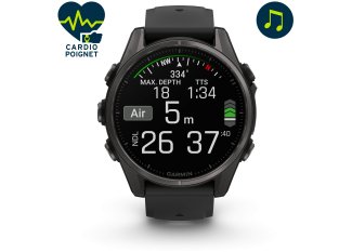 Garmin Fenix 8 AMOLED Sapphire Titane 43mm