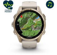 Garmin Fenix 8 AMOLED Sapphire Titane 43mm