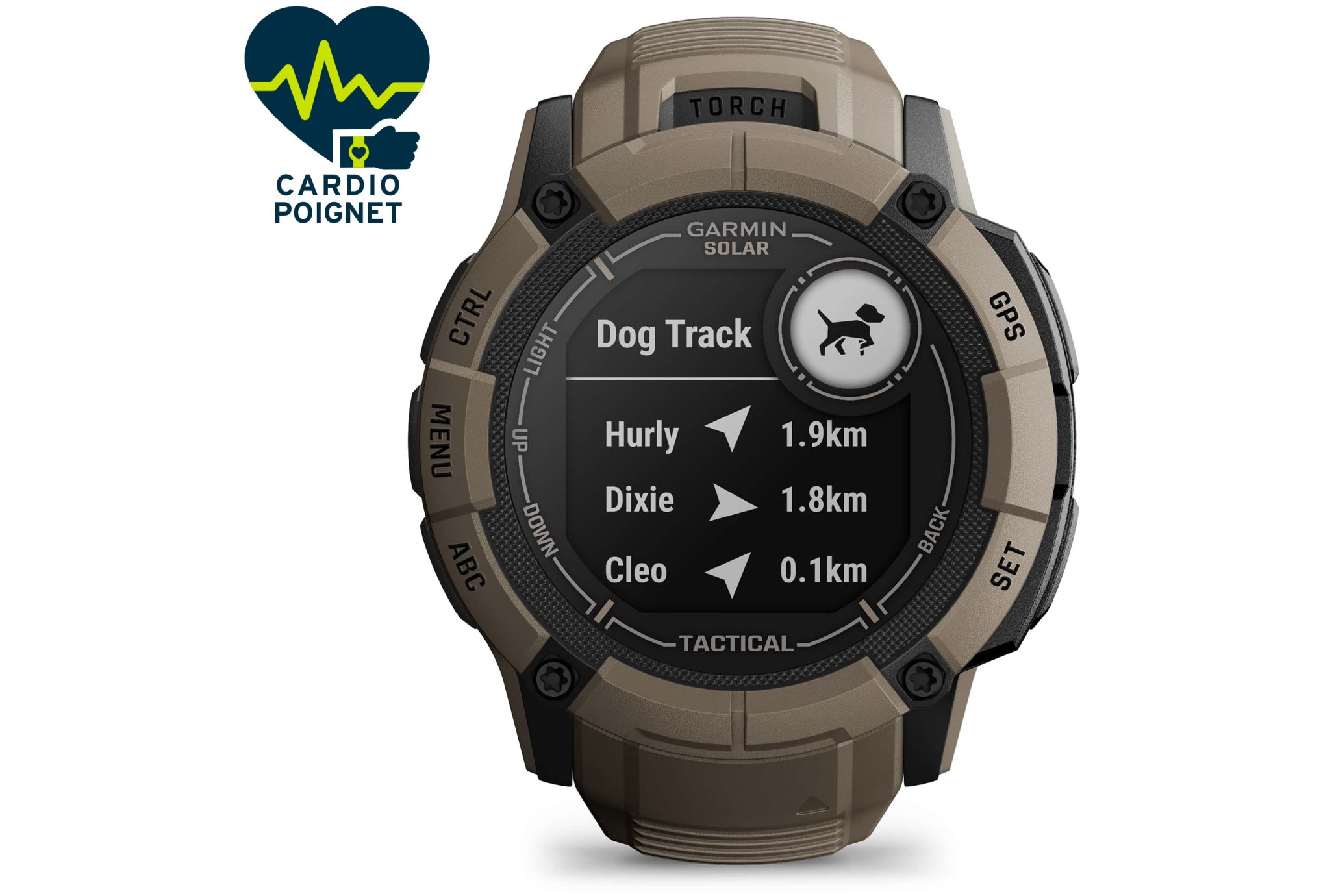 Garmin Instinct 2X Solar Tactical Edition Beige
